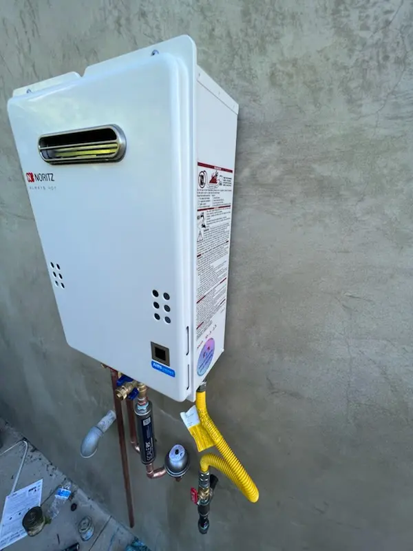 Tankless water heater installation for Wrightstown homes